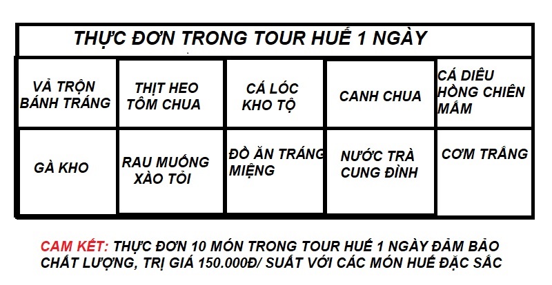 Tour Huế 1 ngày đi từ Đà Nẵng