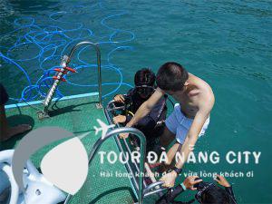 tour cù lao chàm đi bộ dưới biển cần lưu ý điều gì