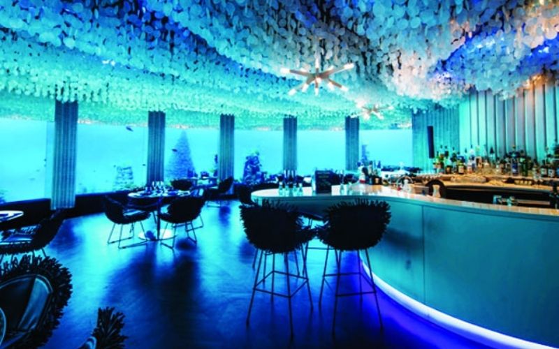 Nhà hàng dưới biển Maldives - Nhà hàng Sea