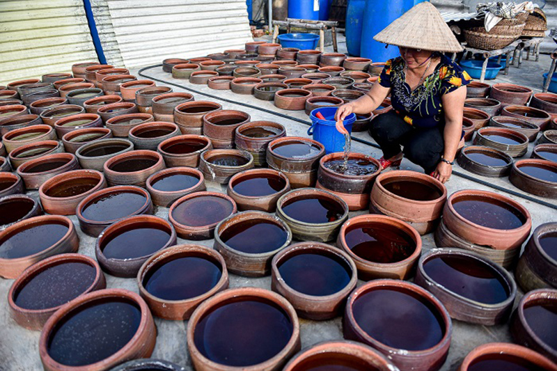 Làng nghề nước mắm ở Nam Ô đã có tuổi đời lên đến hằng trăm năm