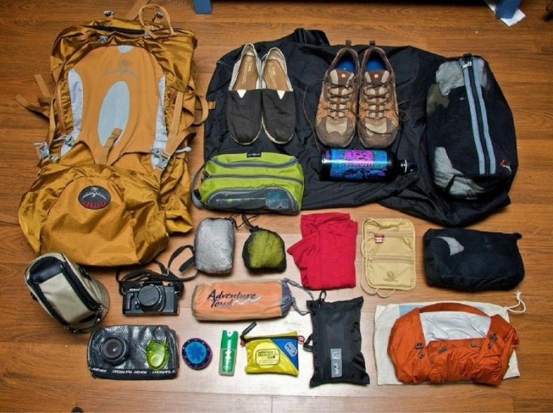 Chuẩn bị đầy đủ hành lý khi cắm trại qua đêm