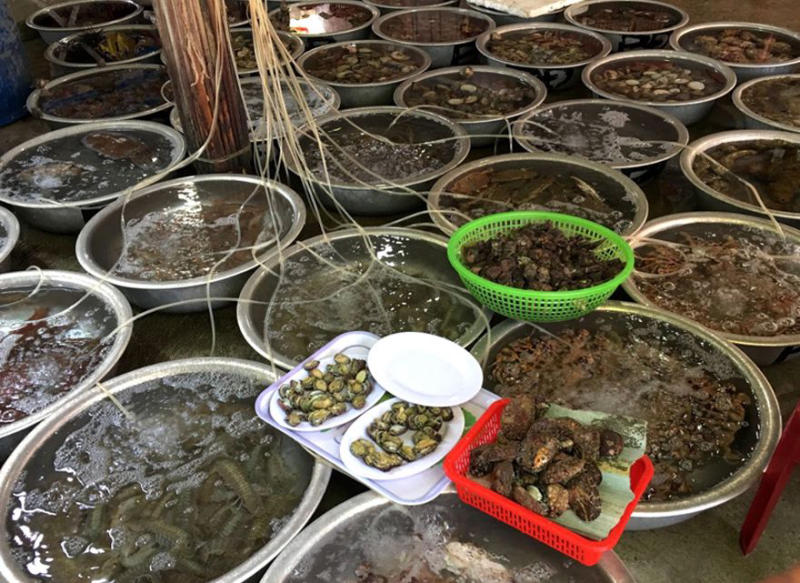 Chợ hải sản Cù Lao Chàm 